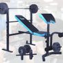 Mens Health Multi Gym Bench , Bicep Curl, Leg Curl, - Collect Image 2