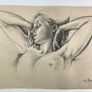 Vintage Francine Van Hove Wing like Arms offset print Image 3