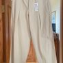 M&S Pure Cotton Pleat Front Barrel Leg Chinos Size UK 14 Short Image 6