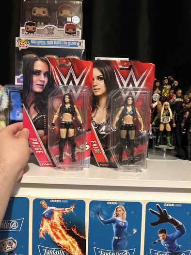 Paige boxed basic wwe figures