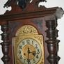 Large German Junghans Free Swinger Vienna Regulator Wall Clock -85cm x 41cm x 20cm works well Image 2