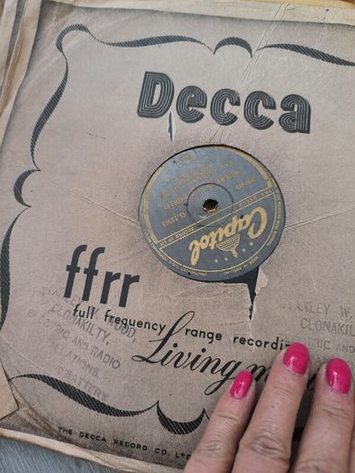 VINTAGE 78 RPM COLLECTION Rare Irish Pressings and Golden Era Shellac
