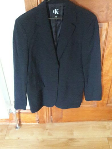 Ladies Black Calvin Klein jacket Size 10