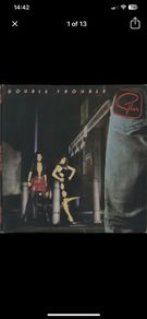 Gillan (deep purple) live double trouble live vinyl record album in near mint condition