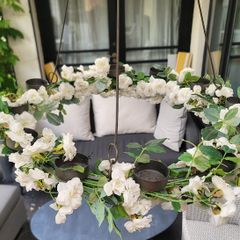 Candleabra Floral/Metal hanging design