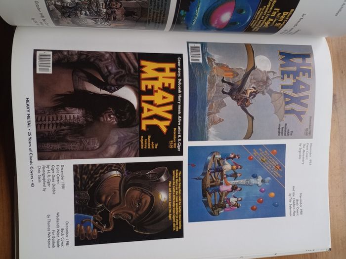 80s Pop Art books Heavy Metal Magazine Covers and Japanese Airbrush