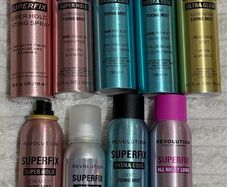 Brand new makeup revolution makeup fixing setting spray new 5e each or 40e for all 9 all new