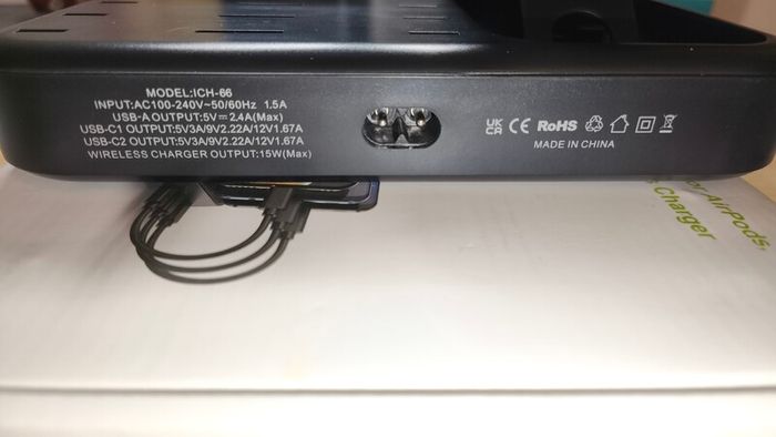 Multi-port USB Charging station 6 in 1
