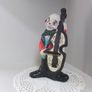 Vintage Clown Playing Bass Cello Image 4
