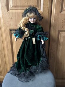 Melissa porcelain doll