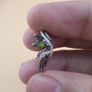 Vintage 925 Sterling silver Tourmaline Ring Image 4
