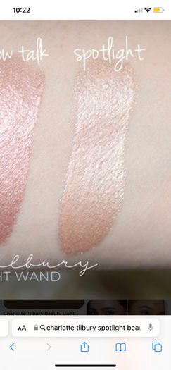 Charlotte tilbury beauty light wand highlighter in shade spotlight