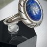 Mexican sterling silver 925 ring with Lapis Lazuli Image 5