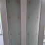Wood Door Frosted Glass Panel Image 2