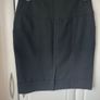 skirt Bnwt savida black 50% wool skirt knee length Image 8