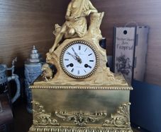 French gild Bronze clock