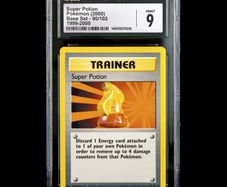 Super Potion 90/102 1999-2000 CGC 9 Mint Graded WOTC Base 1999 4th Print Pokemon