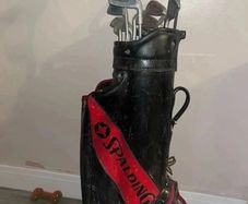 Spalding gold clubs