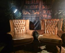 2 antique anne queen chesterfield