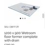 Wetroom floor former shower trays, Walk in shower tray Image 9
