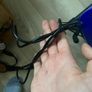 Electric guitar with stand Image 3