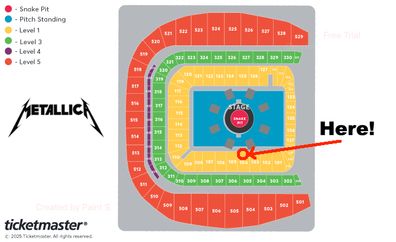 2 x BEST SEATS IN DUBLIN - FACE VALUE - Sunday - Metallica Enhanced Experience Tickets - Seek & Destroy Package