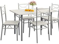 main image for ad Dining Table Kitchen Table with 4 Chairs Dining Room Set Kitchen Table Chair Set
