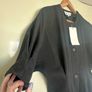 Zara black midi dress - sz 12 Image 4