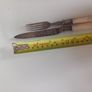 antique, they are (possibly) fruit knife and fork Image 6