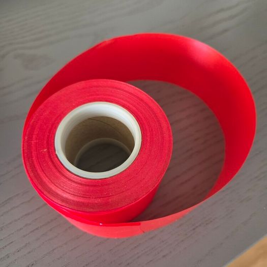 Red Satin Ribbon Roll 5cm Wide