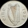 [#195] - Ireland 1995 | 20 Pence | Horse | KM.25 | UNC Image 2