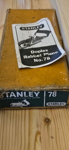 Stanley 78 rebate plane