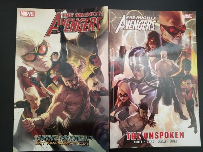 Graphic novels - Mighty Avengers by Dan Slott tpbs