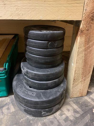 Standard 1" diameter plates