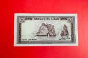 Lebanon  10  LIVRES  1986  Pick 63 ( Uncirculated )