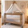 Cavallo Italian Baby Travel Cot- Bed Complete Set with Canopy, Changing Table & Accessories Image 4