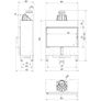 Lucy 14 Slim 10kW Insert Stove Image 2