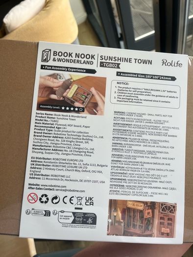 Rolife DIY Book Nook (Unopened)