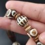 Antique Burmese PumtekPyu & Natural Eyes Suliemani Agate Bead Bracelet Image 10