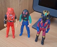 MASK Vintage 1980's Action Figures x3