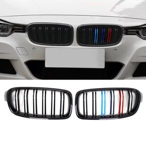 ABS Car Styling Front Kidney Grille Dual Slat Grille For BMW F30 F31 F35 2012-2018 320i 325i 328i Auto Accessories
