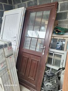 Brown Pvc door