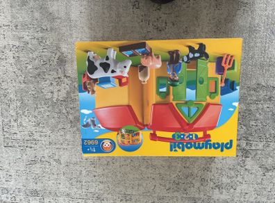 Playmobil 123 Farm, bus, plane