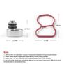 Swirl Flaps Plug Remove Kit Delete Kit With 6 Gaskets For BMW N57 N57S E90 E91 E92 E93 F07 F10 F11 Image 3