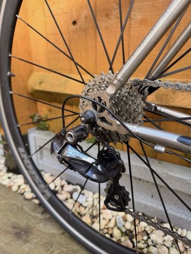 Van Nicholas Titanium Road Bike 52cm DI2