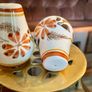 Vintage Set Hand Painted Ceramic Salt & Pepper Shakers Mid Century Image 9