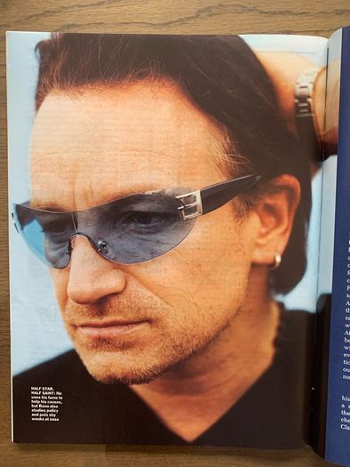 U2 - Time Magazine March 4 2002 Can Bono Save the World