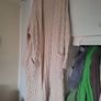 Cream Cardigan Coat Image 5