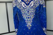 Blue Doire Dress