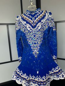 Blue Doire Dress